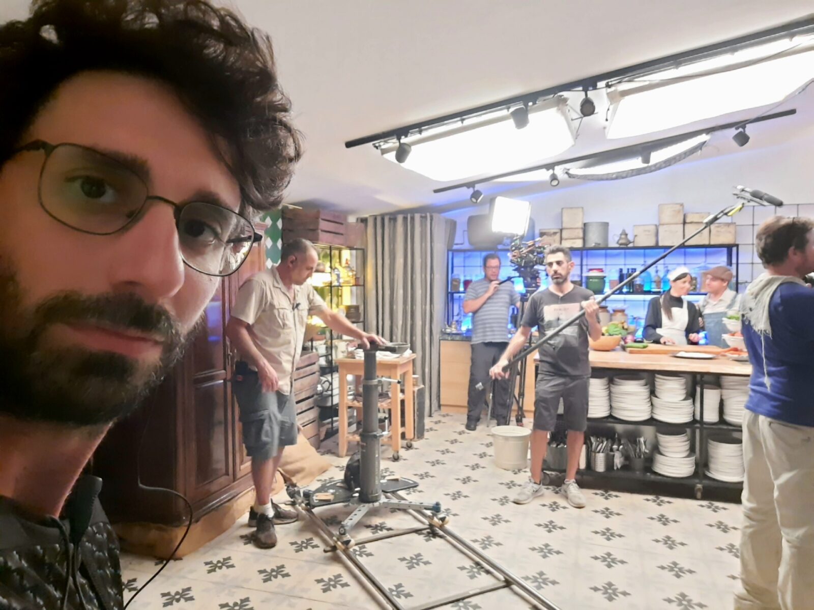 יום צילום עם צוות